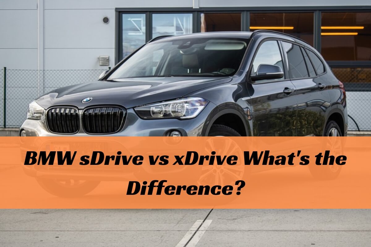 BMW sDrive vs xDrive