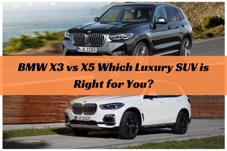 BMW X3 vs X5