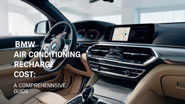 BMW Air Conditioning Recharge Cost