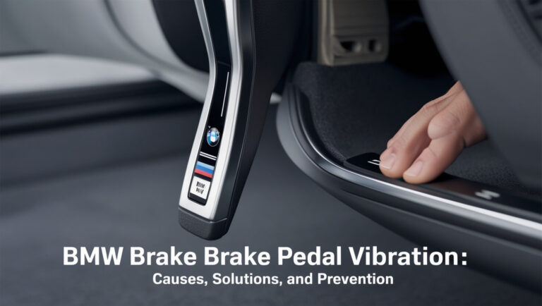 BMW Brake Pedal Vibration