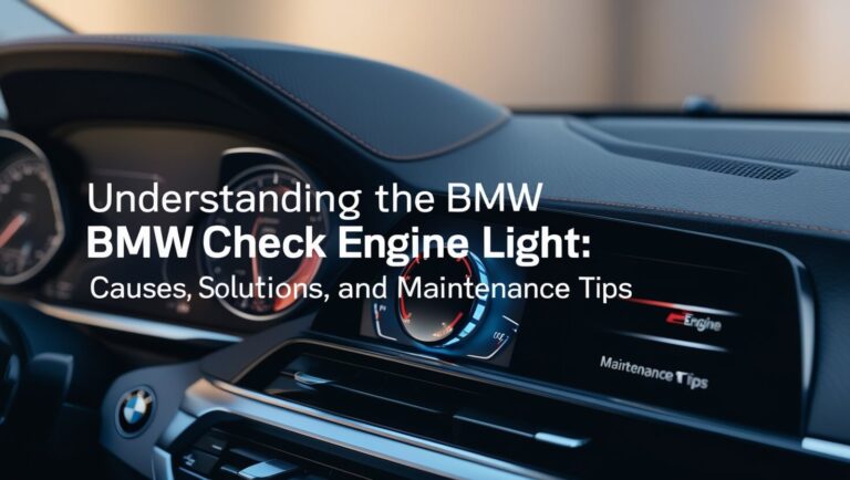 Understanding the BMW Check Engine Light