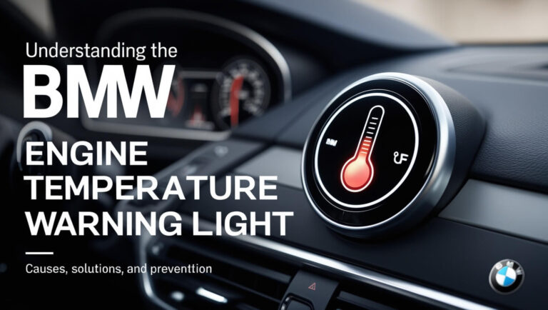 Understanding the BMW Engine Temperature Warning Light