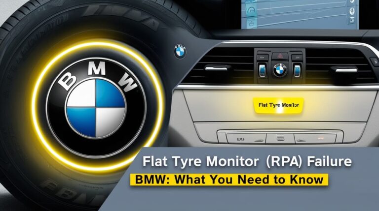 Flat Tyre Monitor (RPA) Failure BMW