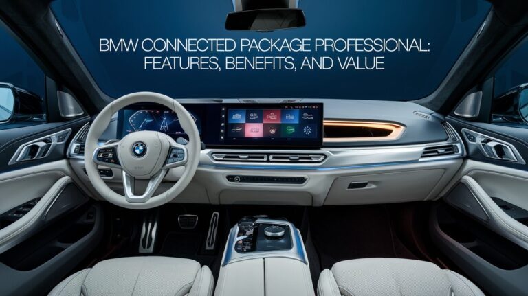 BMW Connected Package Professional