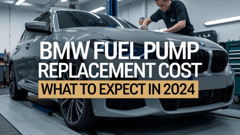 BMW Fuel Pump Replacement Cost: What to Expect in 2024