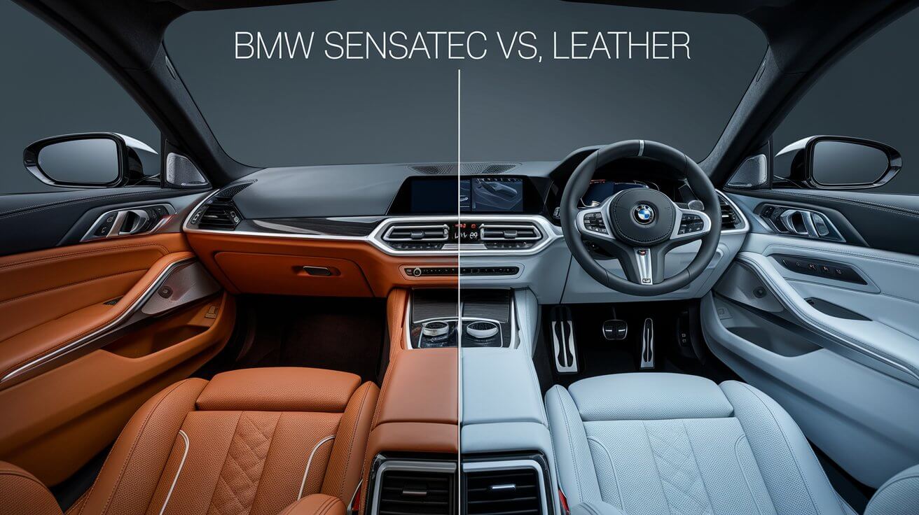 BMW SensaTec vs Leather