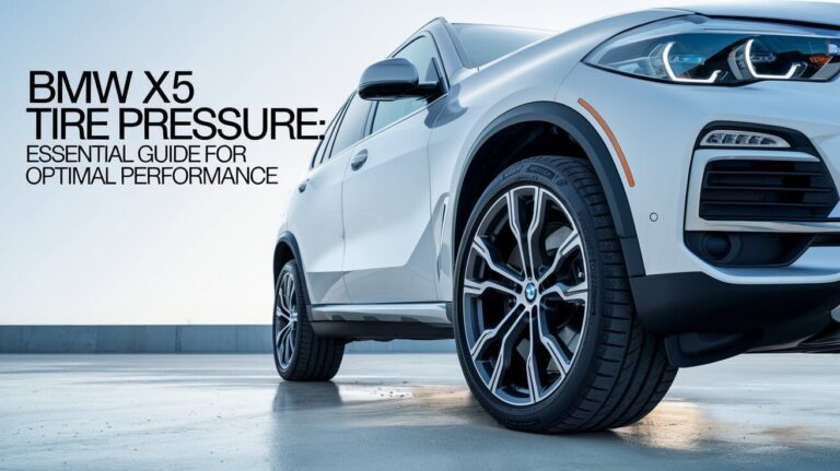 BMW X5 Tire Pressure