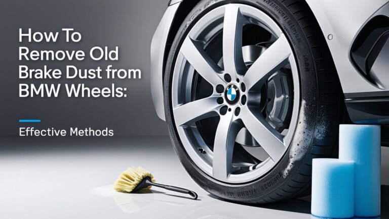 How To Remove Old Brake Dust From Bmw Wheels