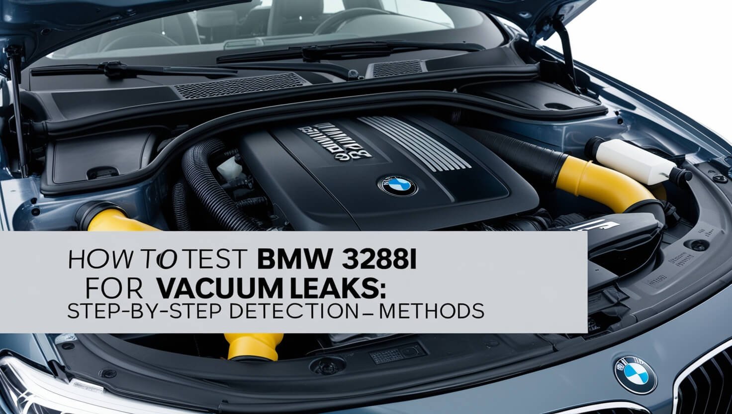 How To Test Bmw 328i For Vacuum Leaks